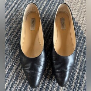 Gabriela Hearst Black Leather flats
